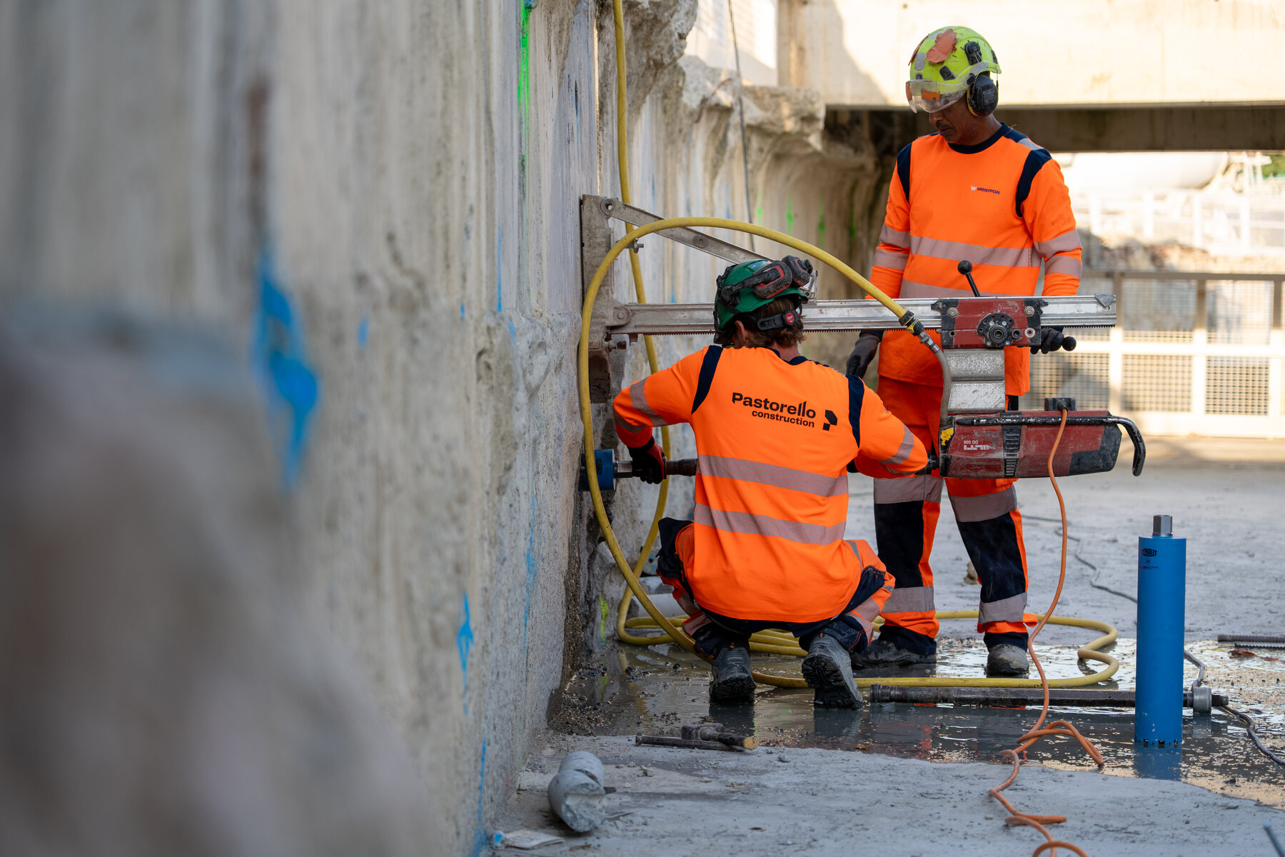 Équipe WESTFOR sur chantier